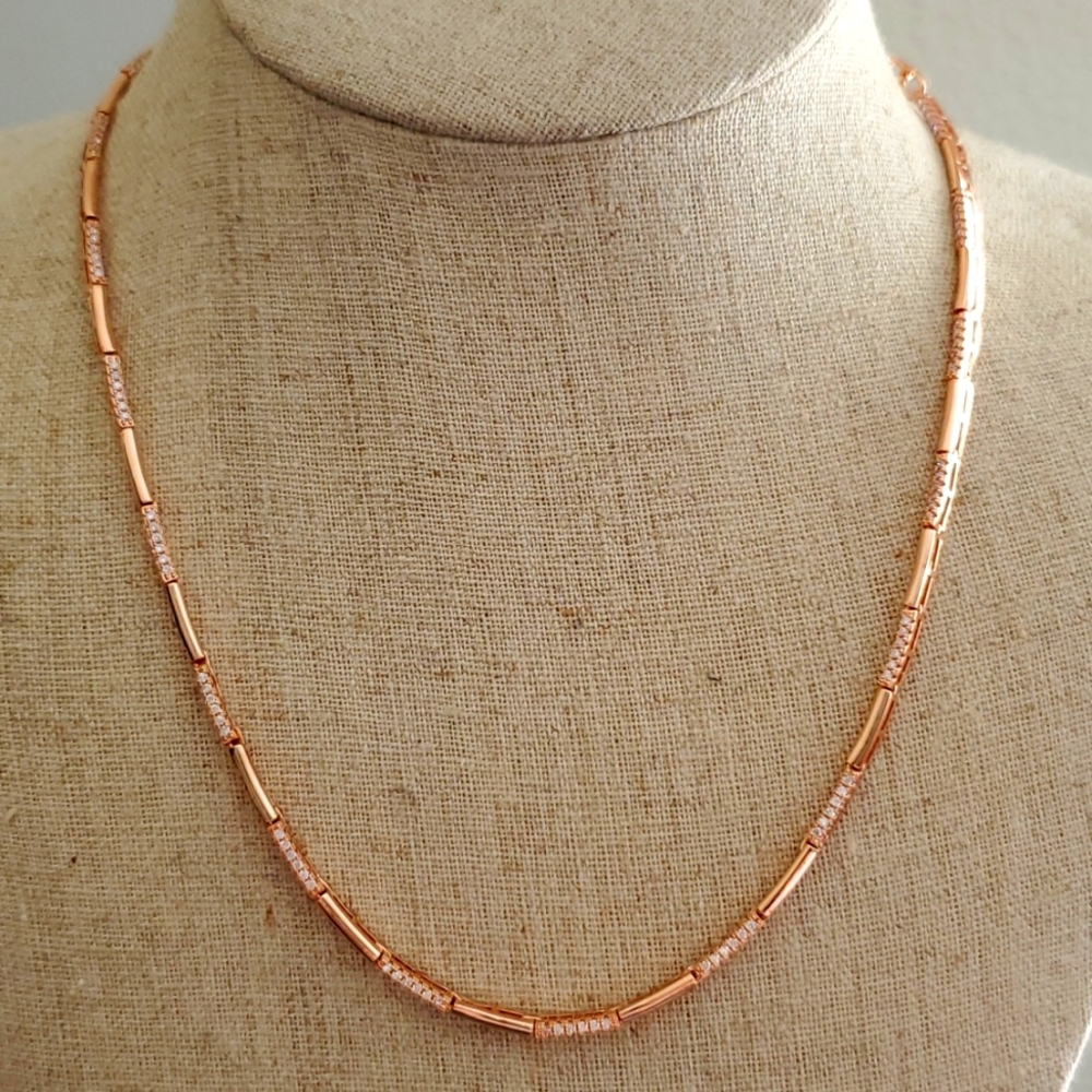 Melinda Maria Rose Gold Necklace / Bracelet